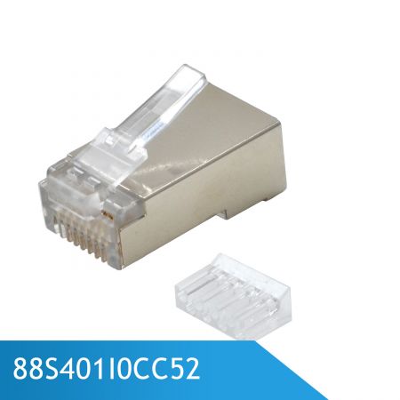 For 1.05-1.15mm Insulated Conductor - Cat 6 shielded modular plugs